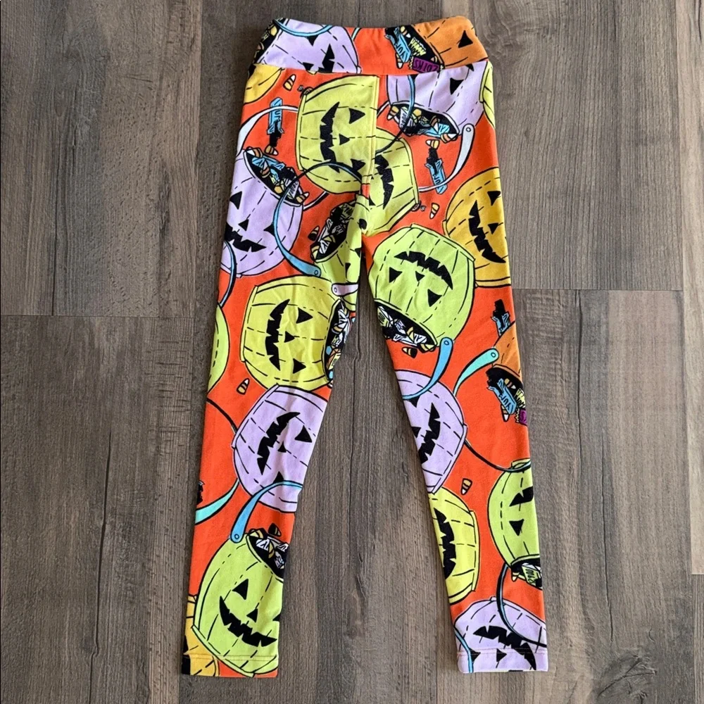 LuLaRoe Halloween Kids Leggings - Picture 2 of 3